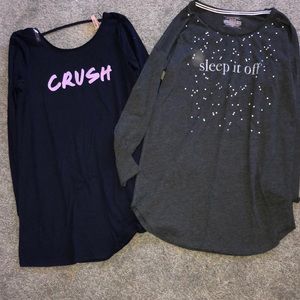 VS Pink Night Gowns